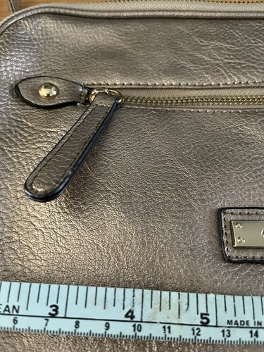 Gold crossbody bag - crossbody,