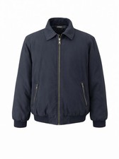 MELKA Navy Zip Jacket Mens