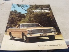 1968 FORD XT FALCON UTE & VAN