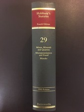 Halsbury’s Statutes 4th edn