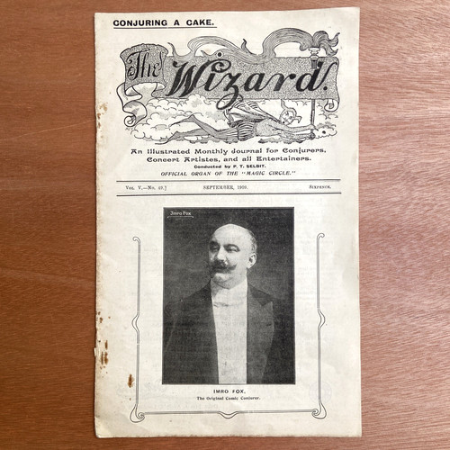 1909 magic magazine - magic, :