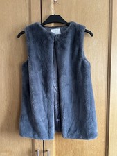 Girls Gilet Age 13-14 Grey