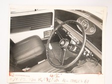 Austin Mini Interior 1969