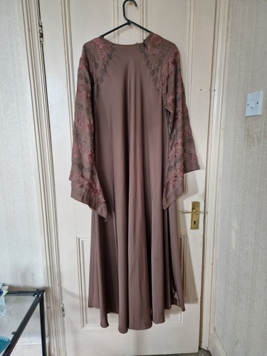 Womens brown jubba abaya burka - brown,