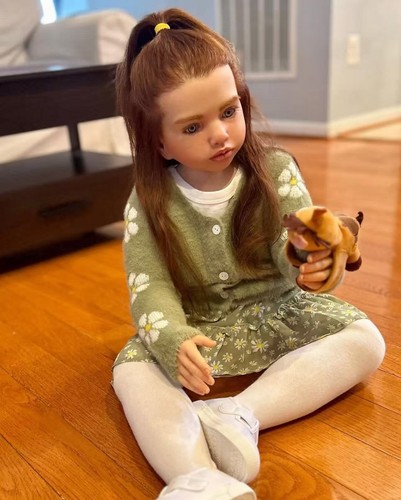 Painted 40in cute reborn - cute, doll