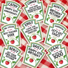 Personalised Vinyl Tomato