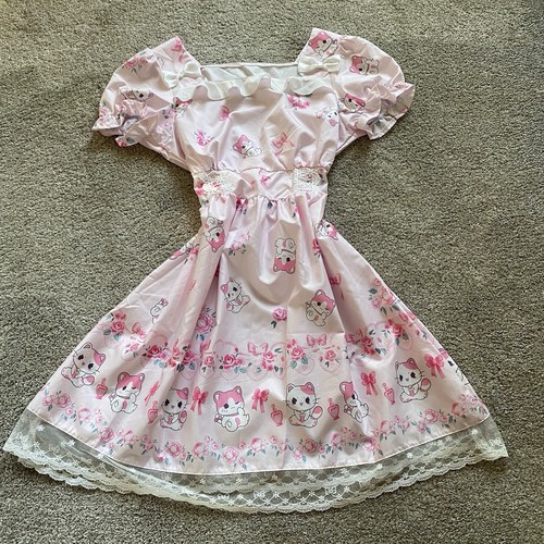 Kawaii kpop pink cat - kpop, lolita