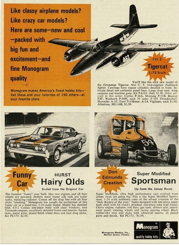 1967 monogram model - monogram, plane
