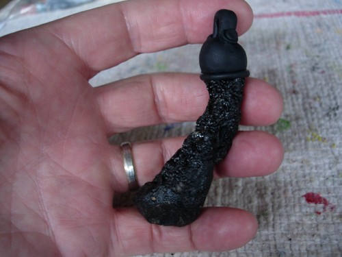 Large tektite pendant paul - by,