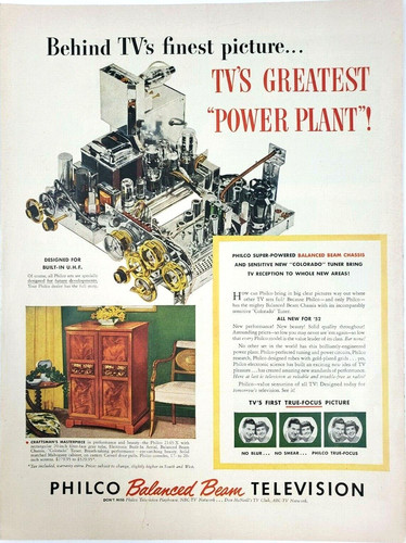Philco balanced beam - balanced,