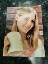 Toppan Top Stereo Lenticular 3D Winking Girl Postcard SSP L169