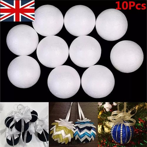 10pcs solid polystyrene balls - solid,