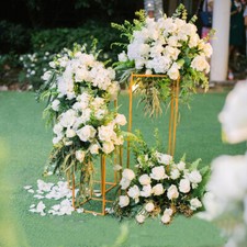 80cm Tall Metal Geometric