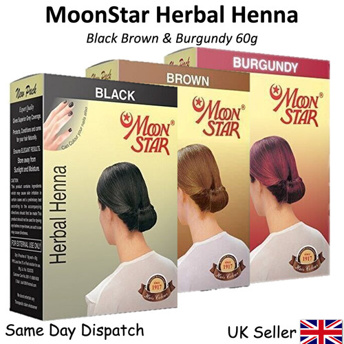 Moon star herbal henna - star,