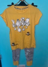Winnie The Pooh Pyjamas Ladies Girls XS 6-8