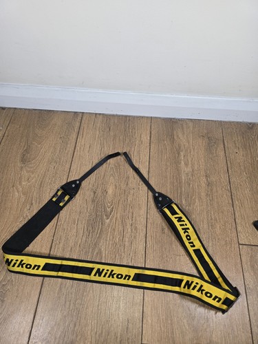 Vintage nikon camera - nikon, neck