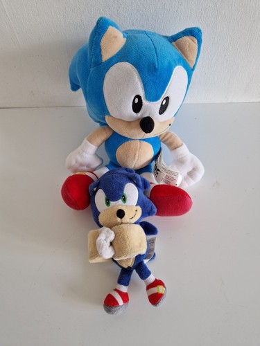 Sonic the hedgehog plush soft - sonic,