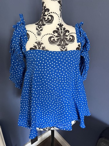 Zara blue white - blue, +