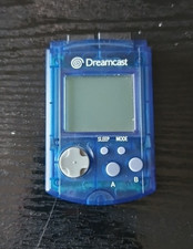 Sega Dreamcast Blue Visual Memory Unit VMU