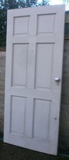 vintage wooden front door 33"