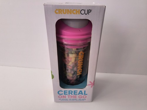 Crunchcup never soggy cereal - never,