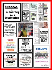 A4 Laminated Motivational