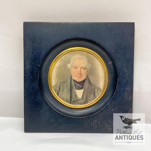 Antique hand painted - hand, miniature