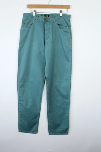 Vintage lee riders teal green - vintage,