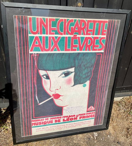 1920 art deco - art, "une