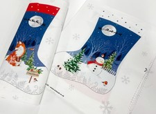 Stocking Panel Christmas