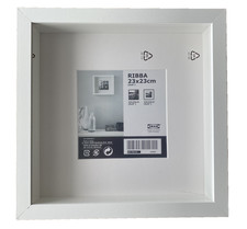 IKEA White RIBBA Picture Frame