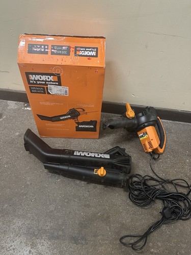 Worx wg505e trivac leaf blower - wg505e,