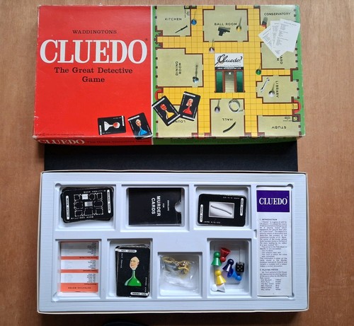 Complete vintage cluedo - vintage, board