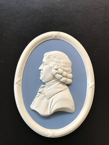 Wedgwood blue jasperware jos - wedgwood,