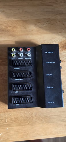 Way scart rgb switch - scart,