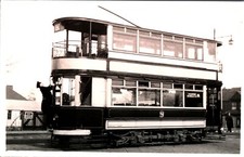 Original real photograph Tram Birmingham 333 tramcar circa 1940 