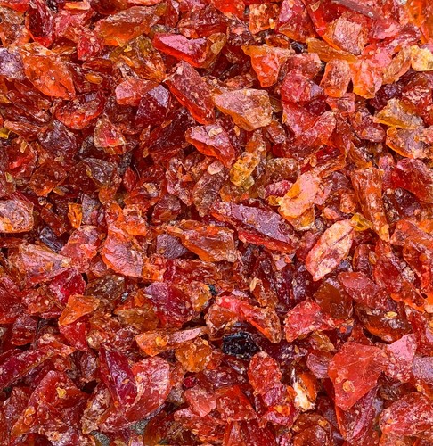 Crushed glass chippings garden - crushed,