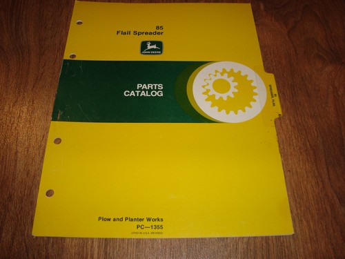 John deere flail spreader - deere,