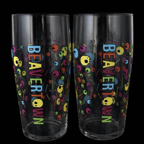 Beavertown pint glasses - 2,
