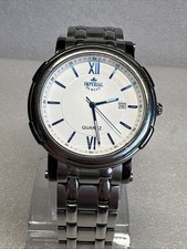 Imperial Geneve Mens Silver Bracelet Watch. 