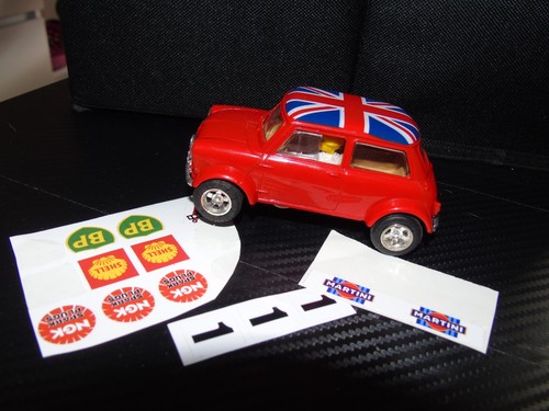 Scalextric mini cooper with - scalextric,