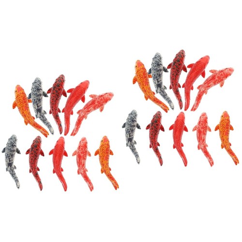 20pcs resin koi fish - 20pcs,