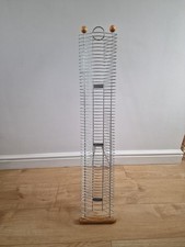 tall metal cd rack storage