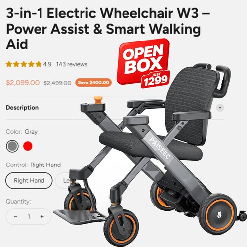Paiseec 3in1 electric - paiseec,
