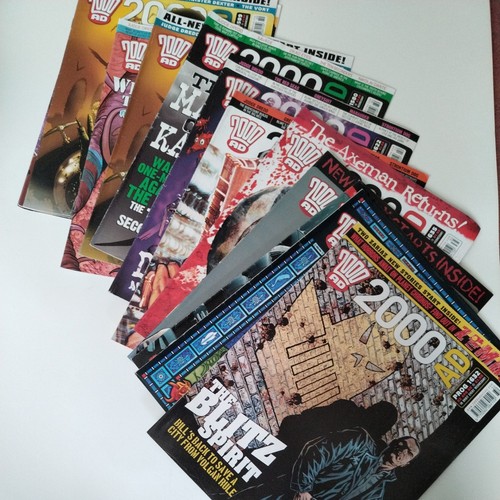 2000ad progs comics bundle - bundle, x