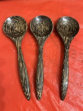 Thai wooden Spoons SET x 3
