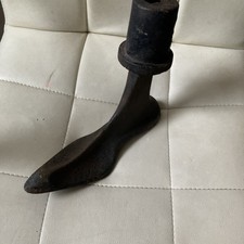 Vintage Cast Metal Shoe Last Size 5