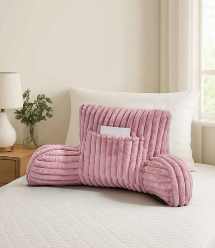 Cuddle cushion fleece reading - fleece,
