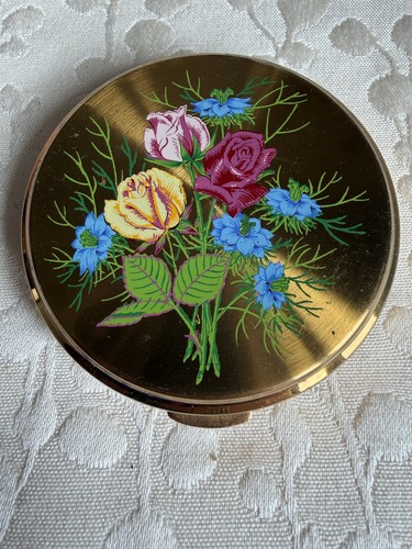 Vintage gold tone - gold, floral