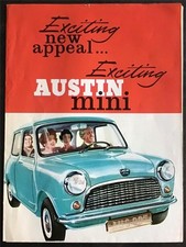 AUSTIN MINI Car Sales Brochure